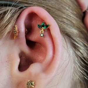 Nordik Piercing: Piercing anti-helix et piercing flat