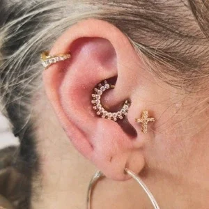 Nordik Piercing: piercings tragus, daith et helix