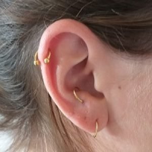 Nordik Piercing: Piercing anti-tragus