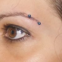 Nordik Piercing: Piercing arcade horizontal